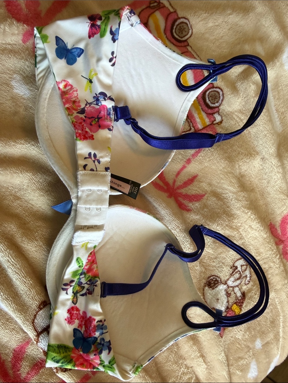 ✨Y2K Victoria’s Secret Sexy Little Things 32D Bra Lace Lingerie Floral Push-Up✨ - Picture 7 of 11